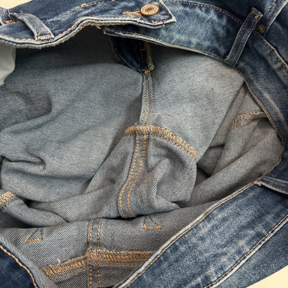 Kancan Jeans Estilo Patchwork Flare Back Raw Hems… - image 7